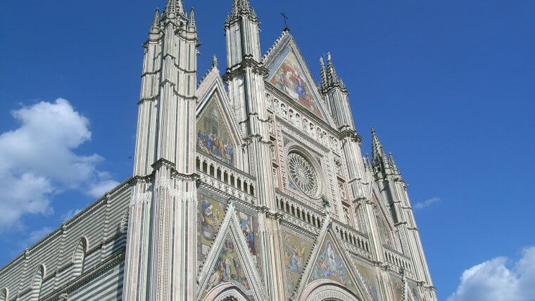 italian Gothic duomo orvieto