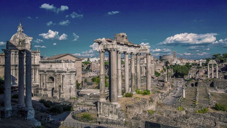ancient roman architecture foro italico
