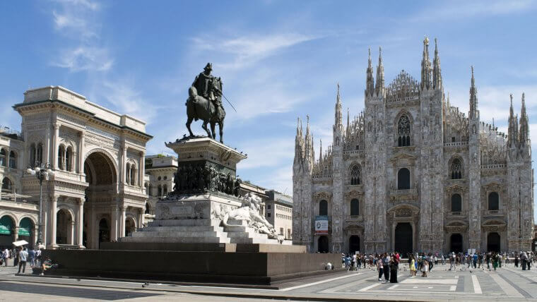 Italian Architecture Duomo Milano