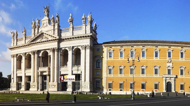 St John Lateran Redemption omnia card Rome
