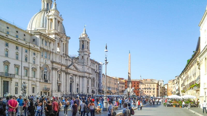Piazza Navona Rome Day 2